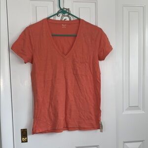 NWT Madewell Pocket V Neck Tee